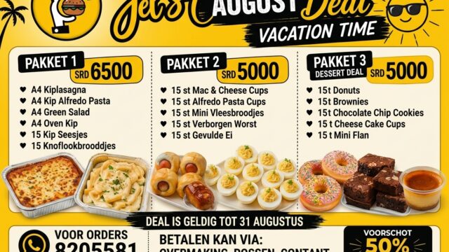 Jels catering – August deal