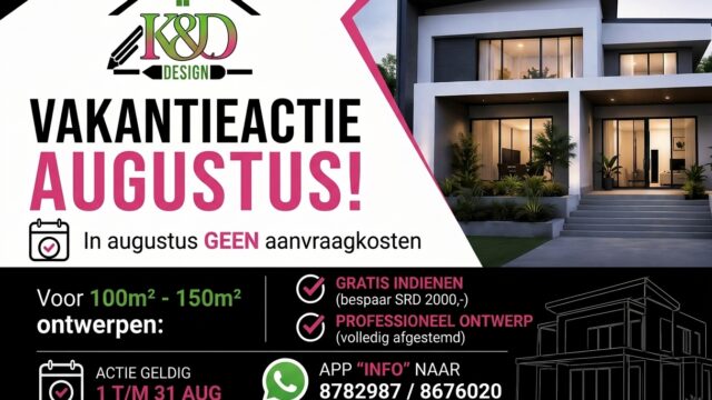 KenD – vakantie actie