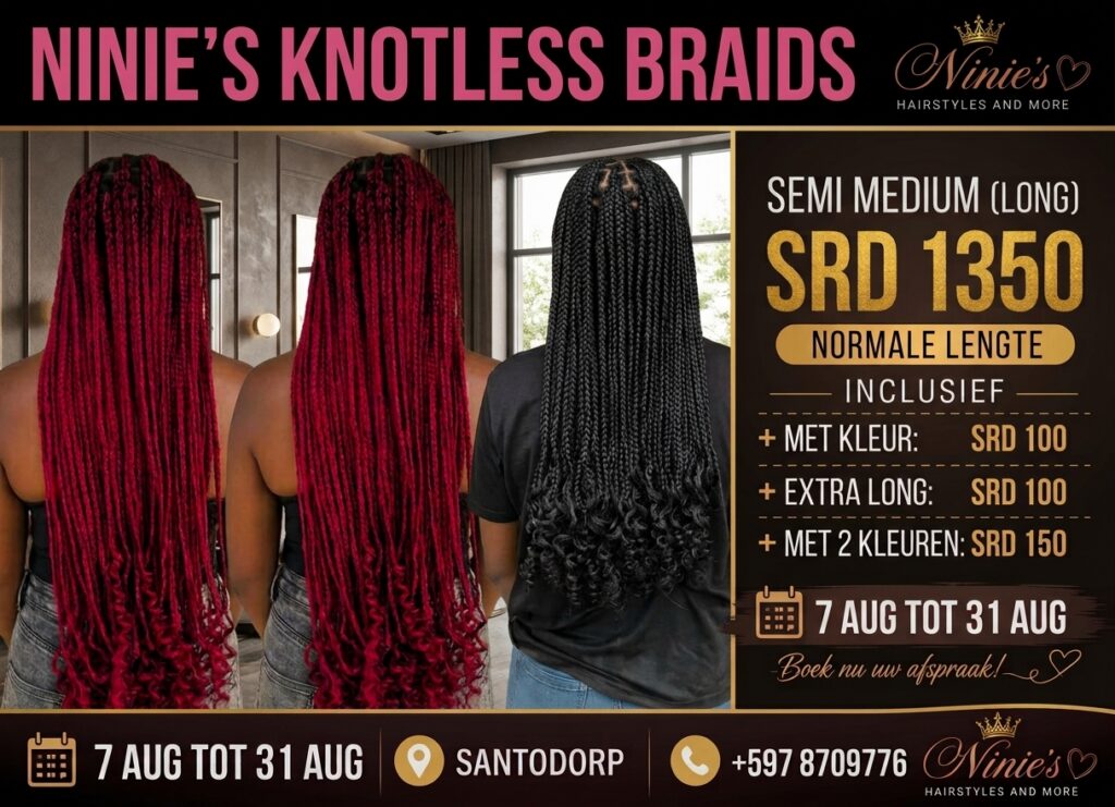 NINIE’S HAIRSTYLES & MORE