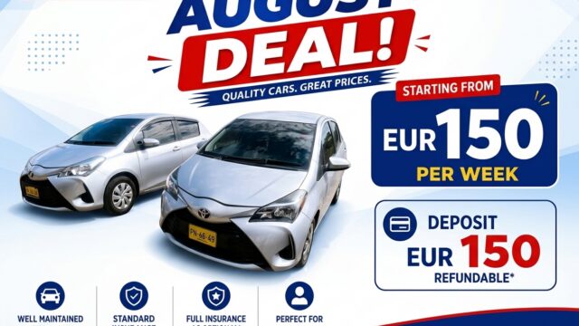 Terrys Rental – August deal