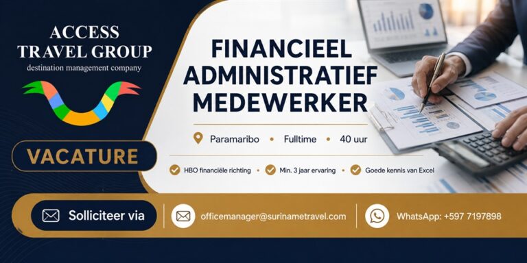 Vacature Financieel Administratief Medewerker bij Access Travel Group